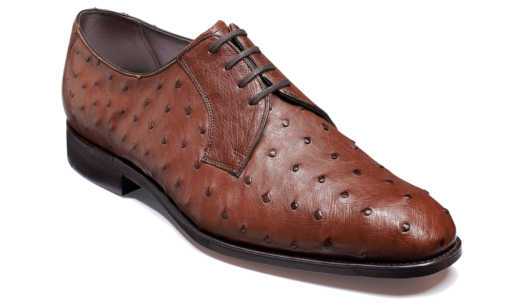 Ostrich 2025 leather loafers