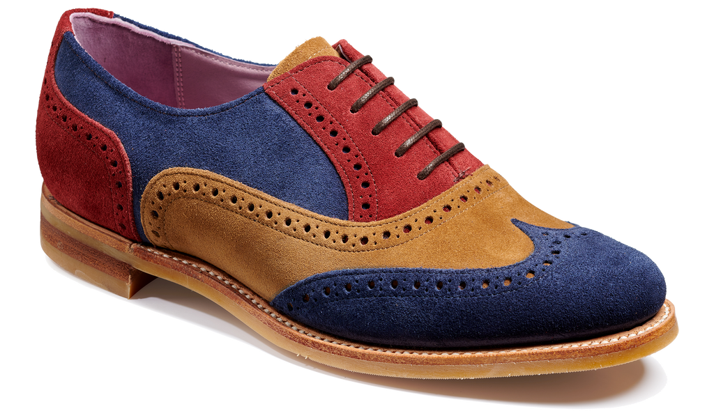 Burgundy top suede shoes