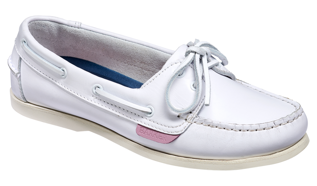 White sperrys outlet women's