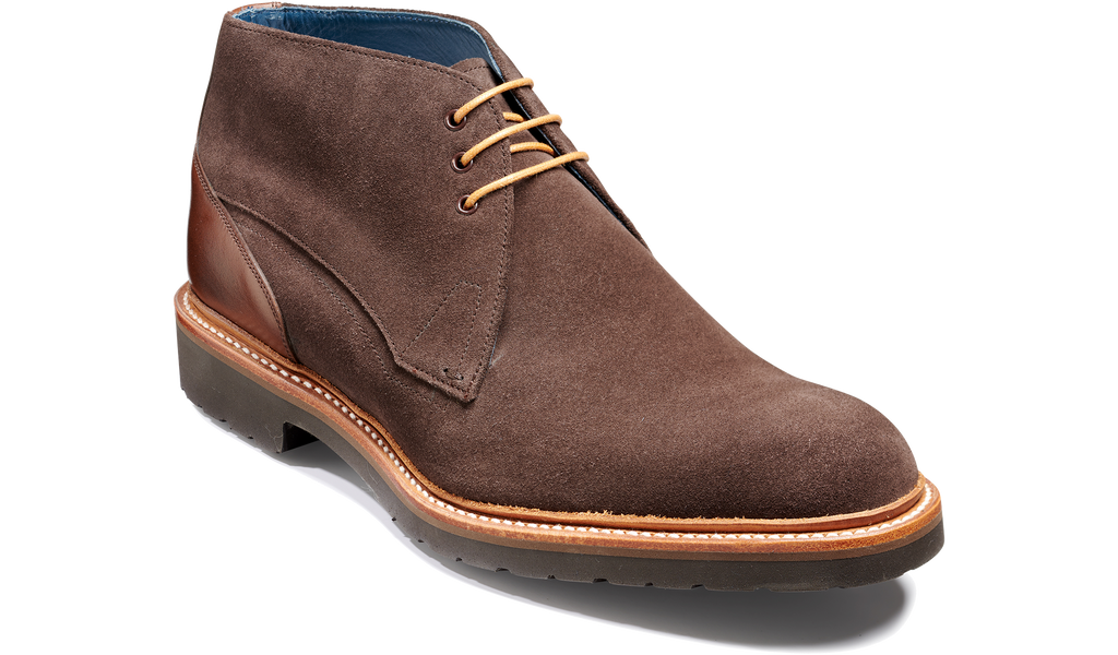 Bronx - Bitter Chocolate Suede / Walnut Calf