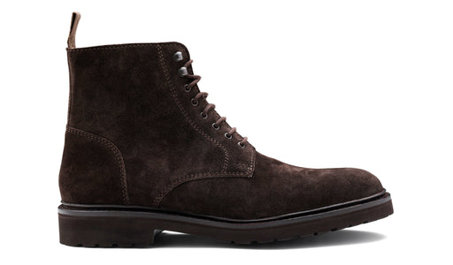 Newquay - Dark Brown Suede