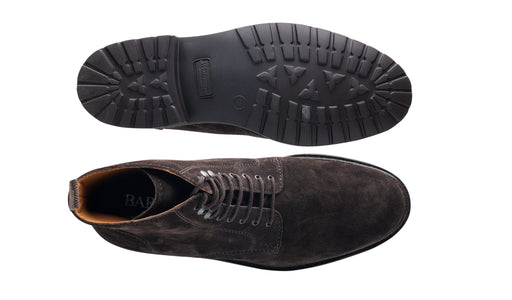 Newquay - Dark Brown Suede