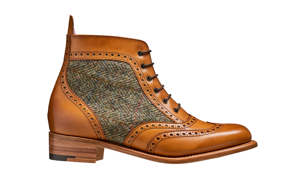 Grace - Cedar Calf / Green Tweed