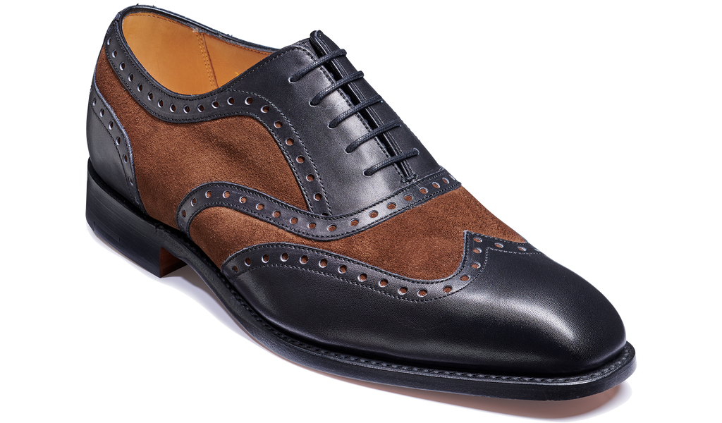Cambridge - Black Calf / Castagnia Suede