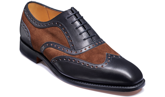 Cambridge - Black Calf / Castagnia Suede