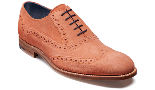 Grant - Burnt Orange Suede