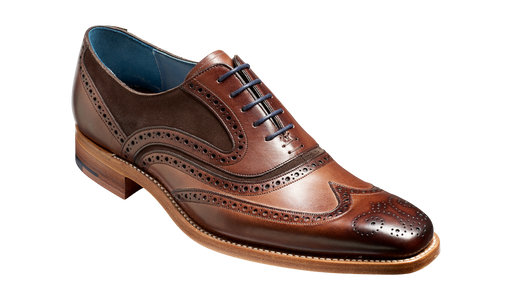 Mcclean - Ebony Hand Painted / Choc Suede