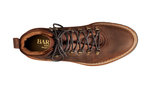 Glencoe - Mid Brown Waxy Suede