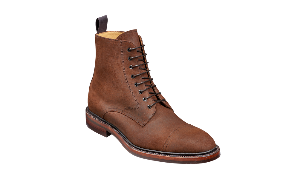 Lambourn 2 - Mid Brown Waxy Suede