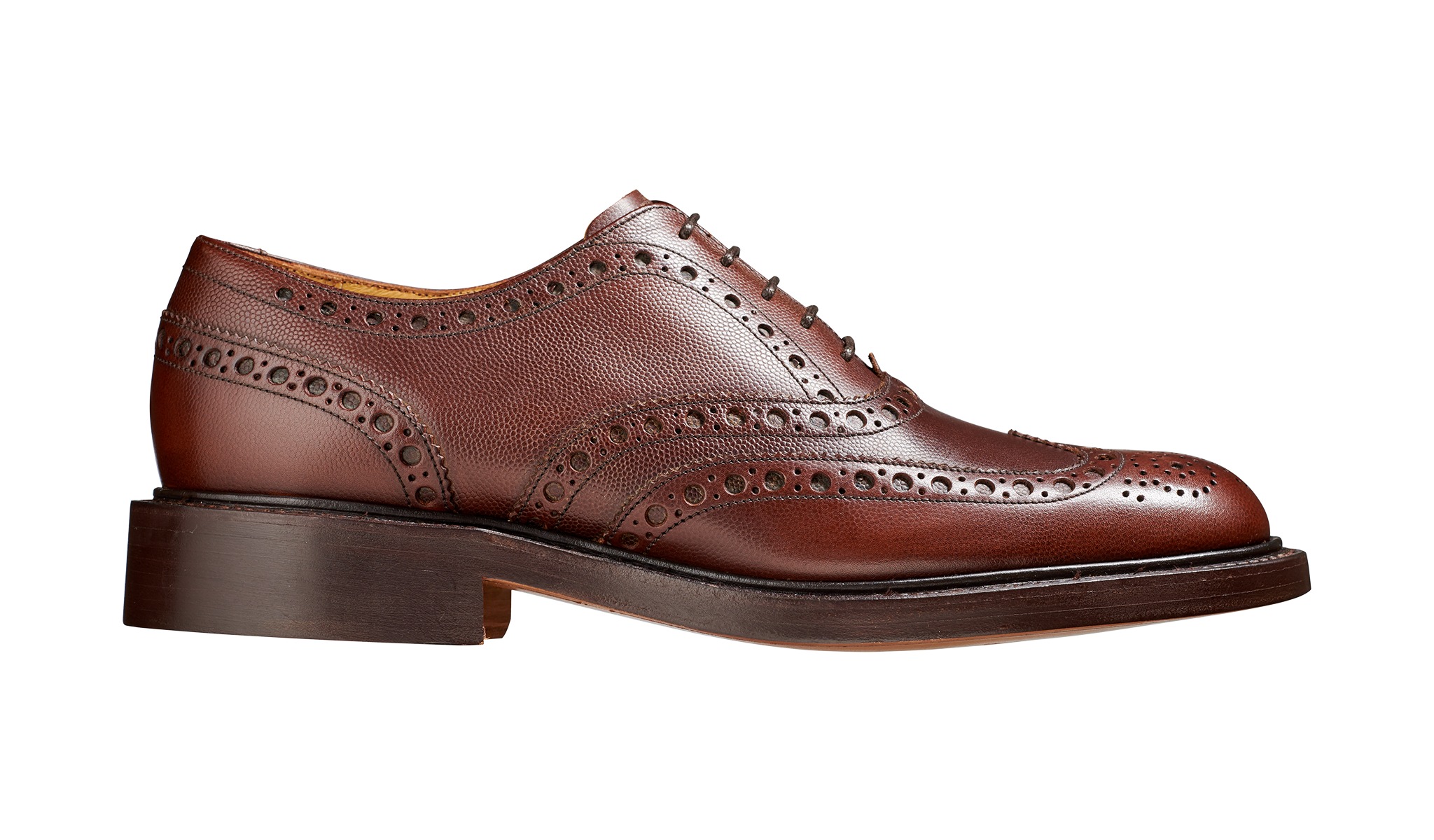 Metallic brogue sales