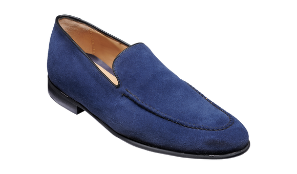 Swanage - Dark Navy Suede