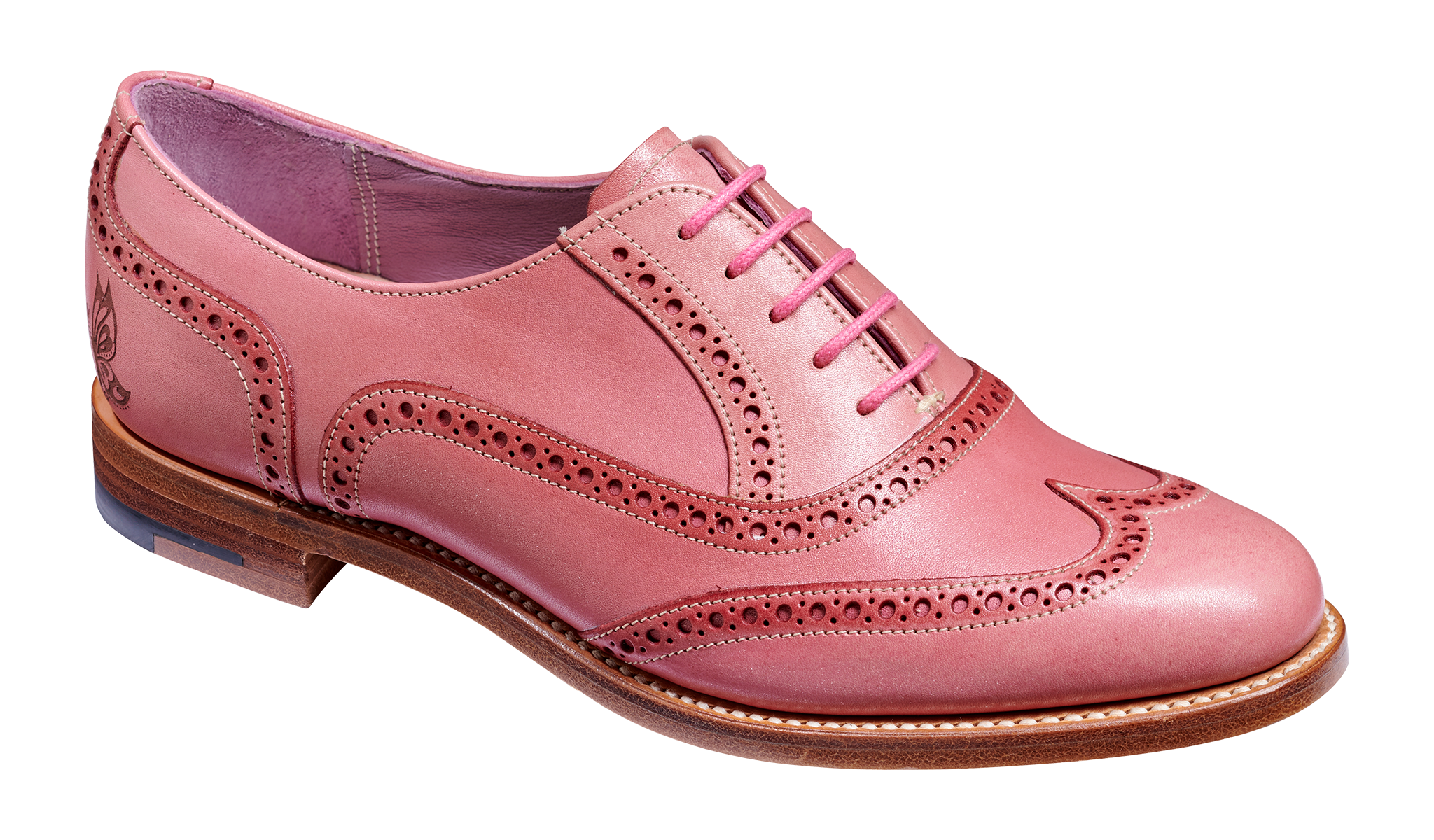 Pink brogues deals ladies