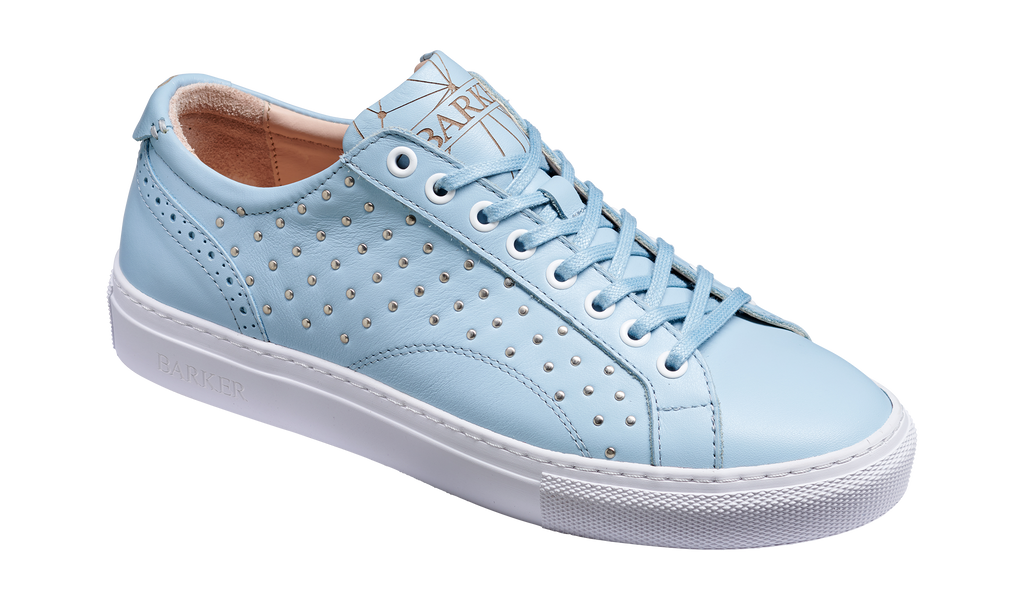 Isla - Pale Blue Calf / Studs