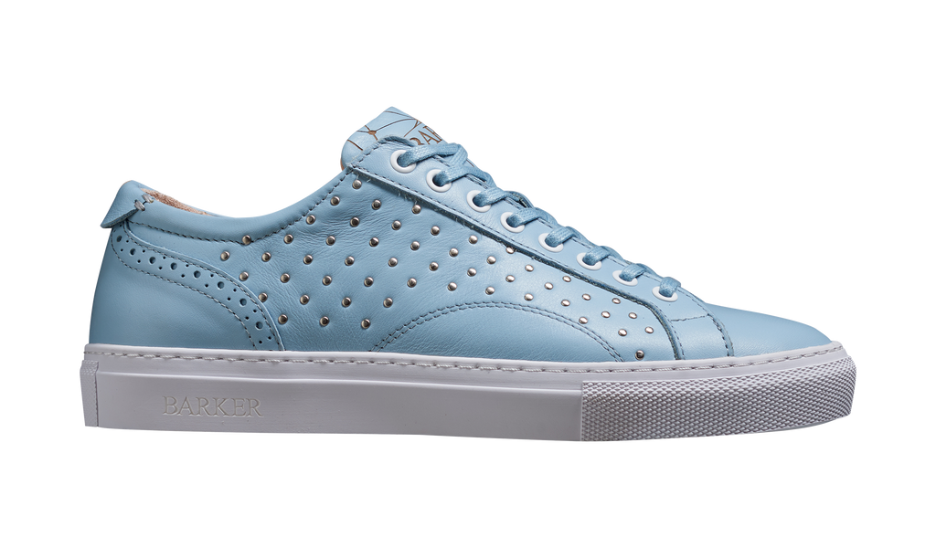 Isla - Pale Blue Calf / Studs