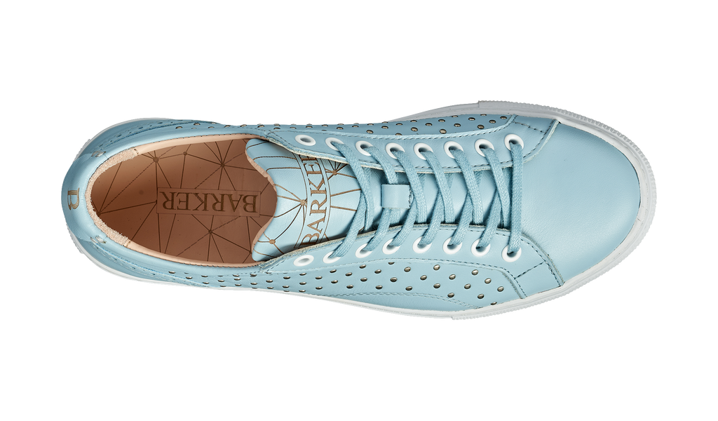 Isla - Pale Blue Calf / Studs
