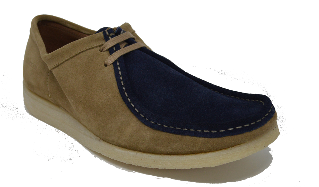 Alexander - Tan / Navy Suede (Sample)