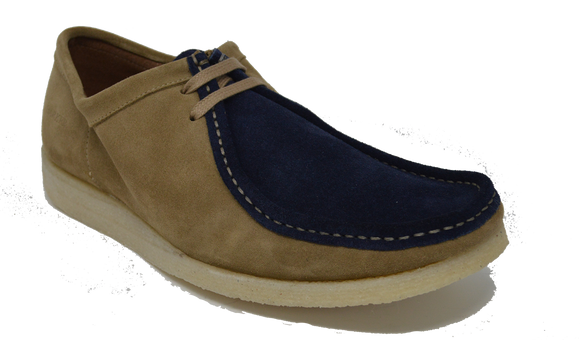 Alexander - Tan / Navy Suede (Sample)