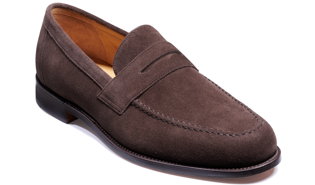 Audley Loafer - Bitter Choc Suede