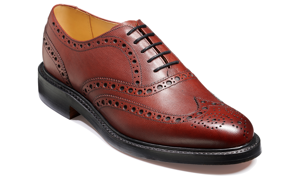 Charles - Burgundy Fine Grain