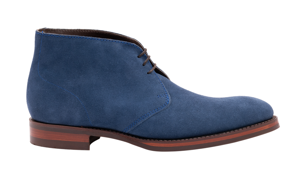 Chukka Boot - Blue Suede