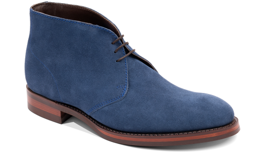 Chukka Boot - Blue Suede
