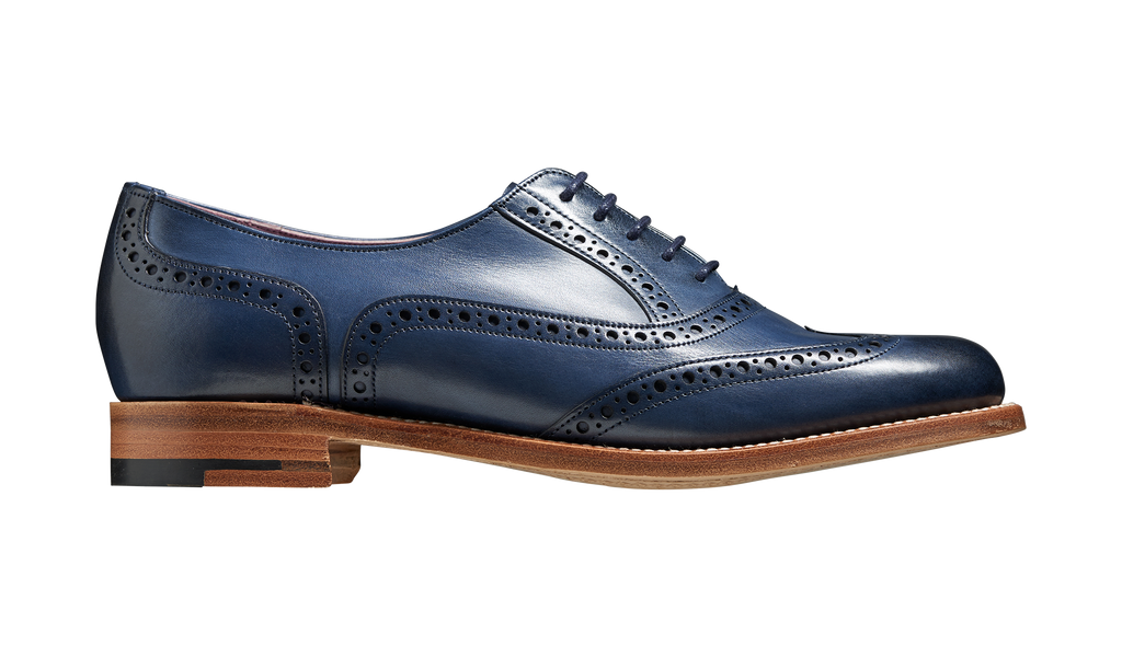 Fearne - Navy / Hand Painted