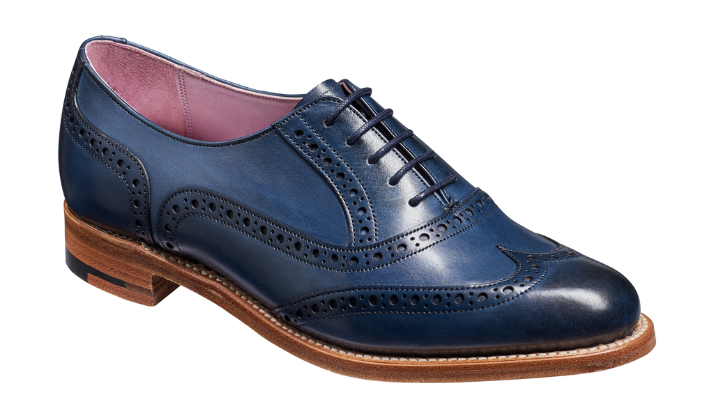 Fearne - Navy / Hand Painted
