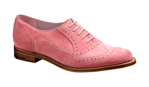 Freya - Pink Suede
