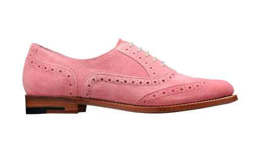 Freya - Pink Suede