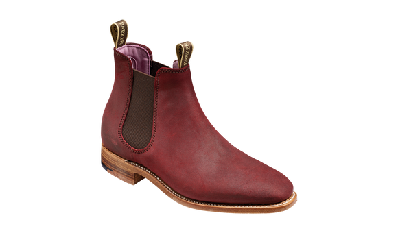 Gina - Plum Waxy Suede (Factory Second)