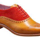 Gwen - Cedar Calf / Red Suede