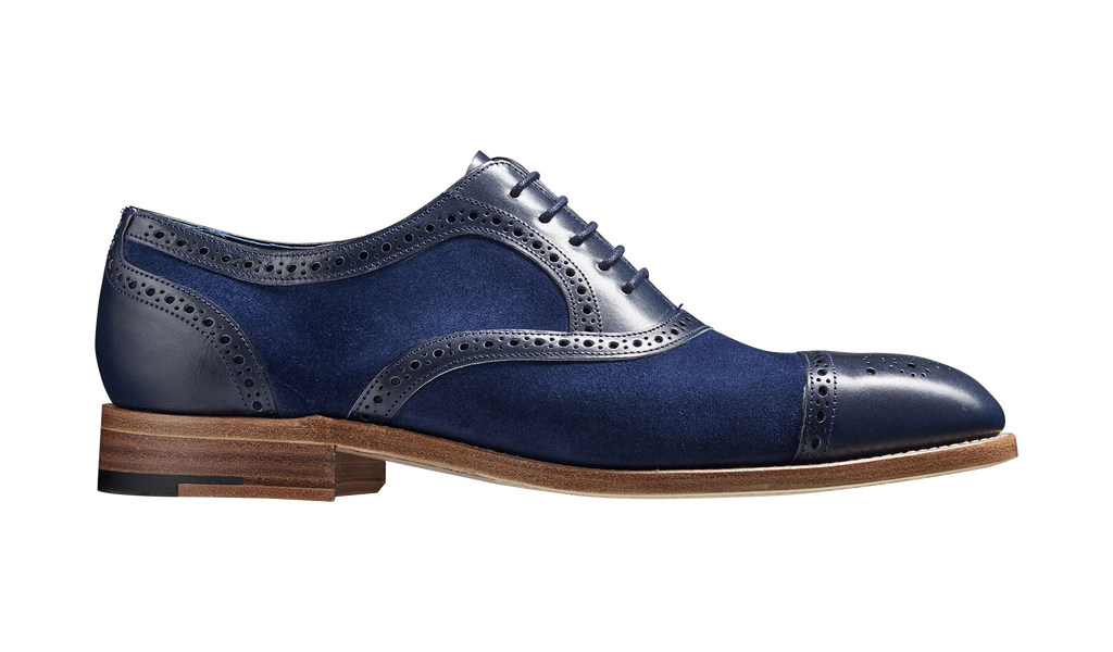 Hursley - Blue Calf / Blue Suede