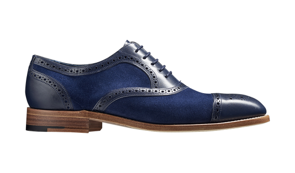 Hursley - Blue Calf / Blue Suede