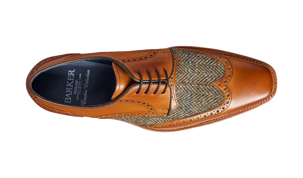 Jackson - Cedar Calf / Green Tweed