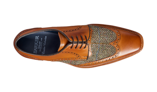 Jackson - Cedar Calf / Green Tweed