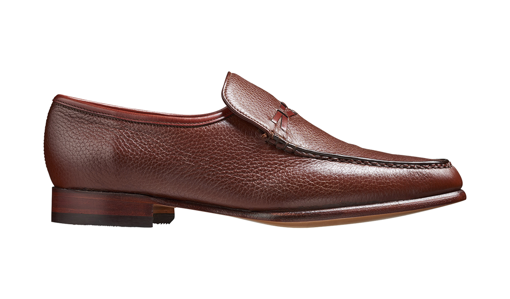 Leon - Burgundy Deerskin / Calf