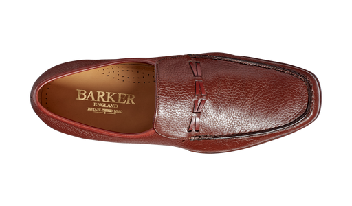 Leon - Burgundy Deerskin / Calf