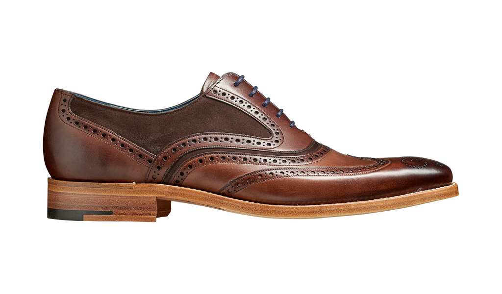 Mcclean - Ebony Hand Painted / Choc Suede