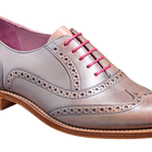 Santina – Lilac / Silver Hand Painted