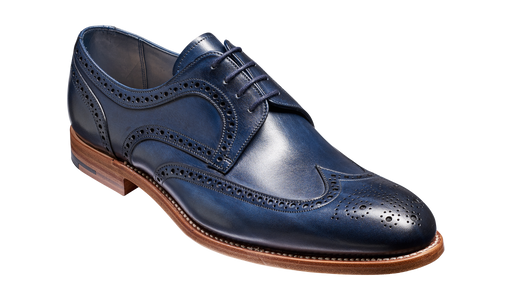 Victor - Navy Hand Painted