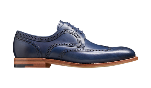 Victor - Navy Hand Painted
