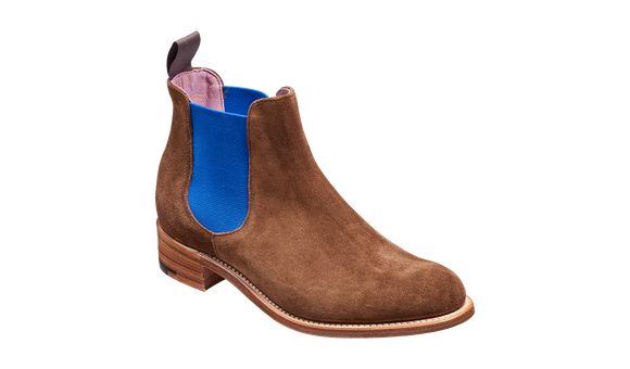 Violet - Castagnia Suede / Blue Elastic (Factory Second)