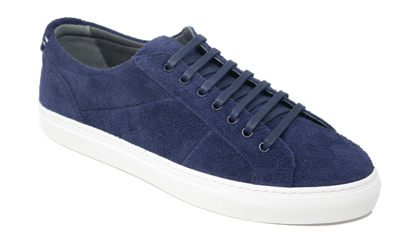 Archie - Military Navy Suede
