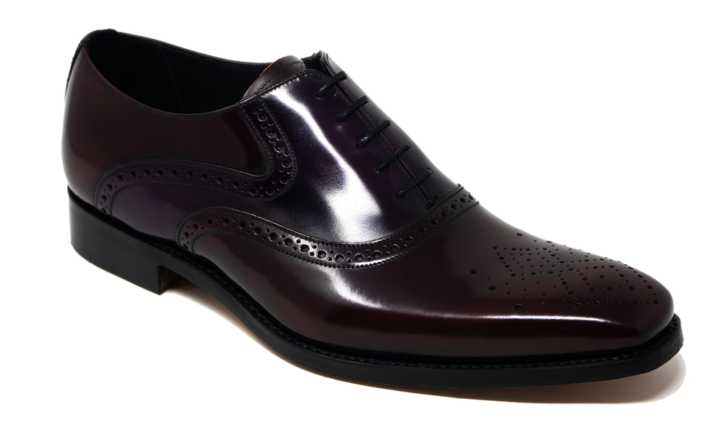 Langley - Burgundy Aubergine Hi-Shine